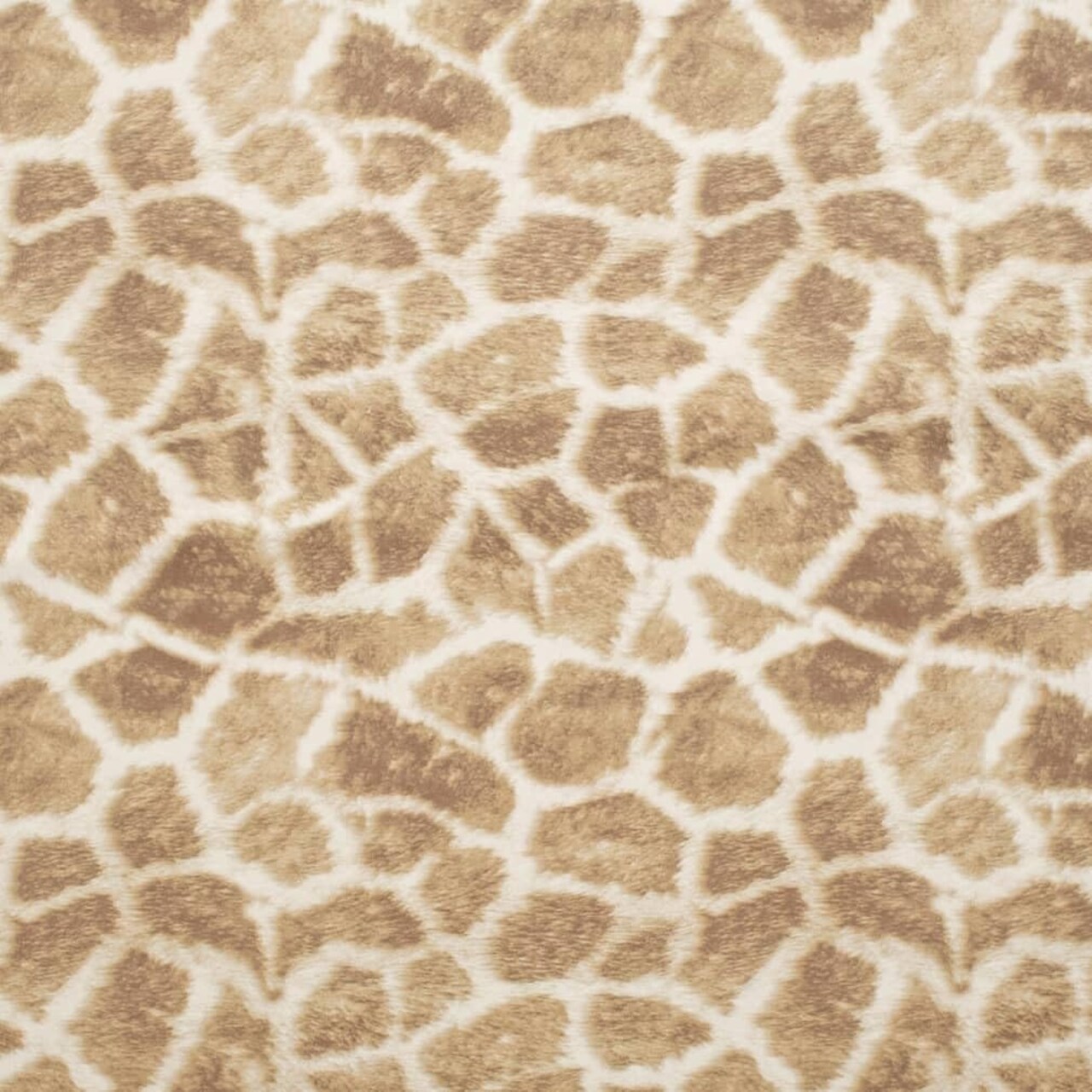 Yellow Giraffe Animal Print Microfiber Print Upholstery Fabric by The Yard - SKU: Laken Bronze